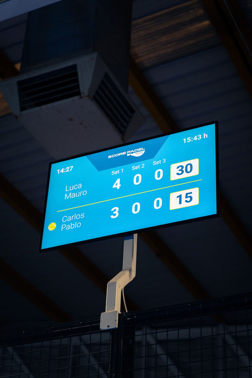 Marcador Score Padel – Versión Indoor
